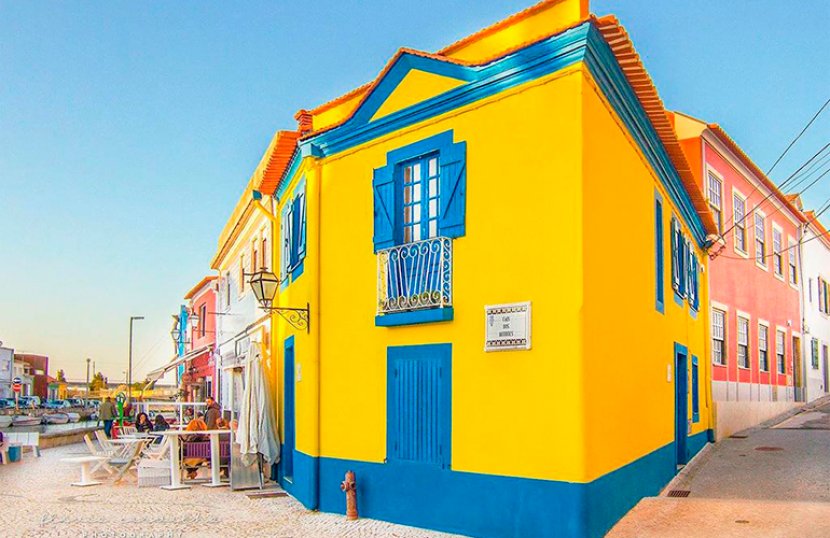 Pintura de fachada - Aveiro (Bairro da Beira-Mar)